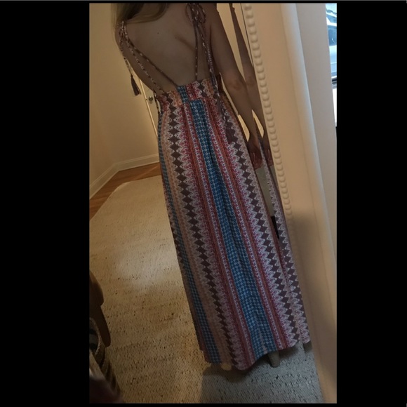 Fun, colorful maxi dress - Picture 2 of 2
